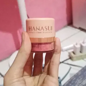 HANASUI Perfect Cheek Blush & Go Powder - Blush On Powder Natural Radiant Finish Melembabkan Cerah Antioksidan