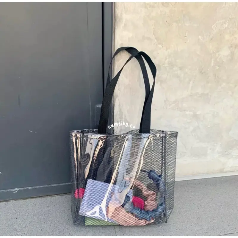 TOTEBAG PVC TRANPARANT PURING 0