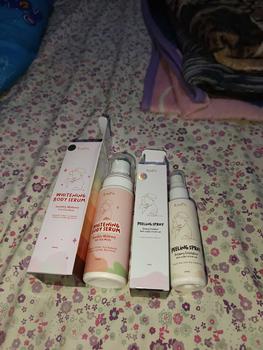 Product Review of ESASKIN (Paket) Peeling Spray dan Body Serum - Spesial Kulit Belang Mencerahkan Tubuh Serum Badan Kaki tangan from H**a 1