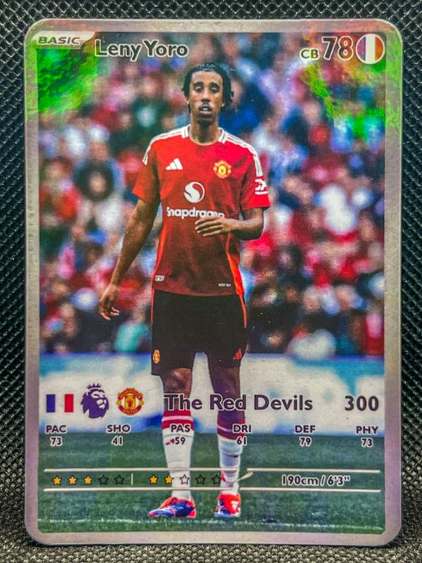 Manchester United EA FC 25 Pokemon Holographic Cards (2024/25) 9