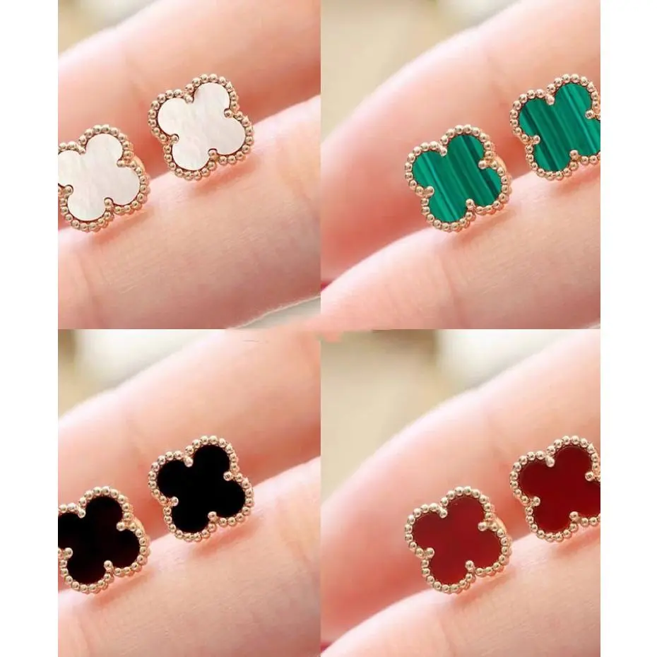 Anting Tusuk Titanium Anti Karat/ANTING WANITA TERBARU anting tusuk clover  kecil