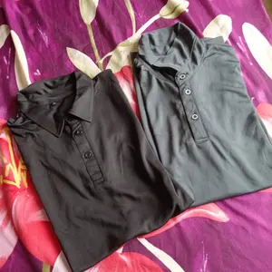 Rush n Run Baju Olahraga Kerah Polo Shirt Kaos Essentials Dry Fit Men Sport