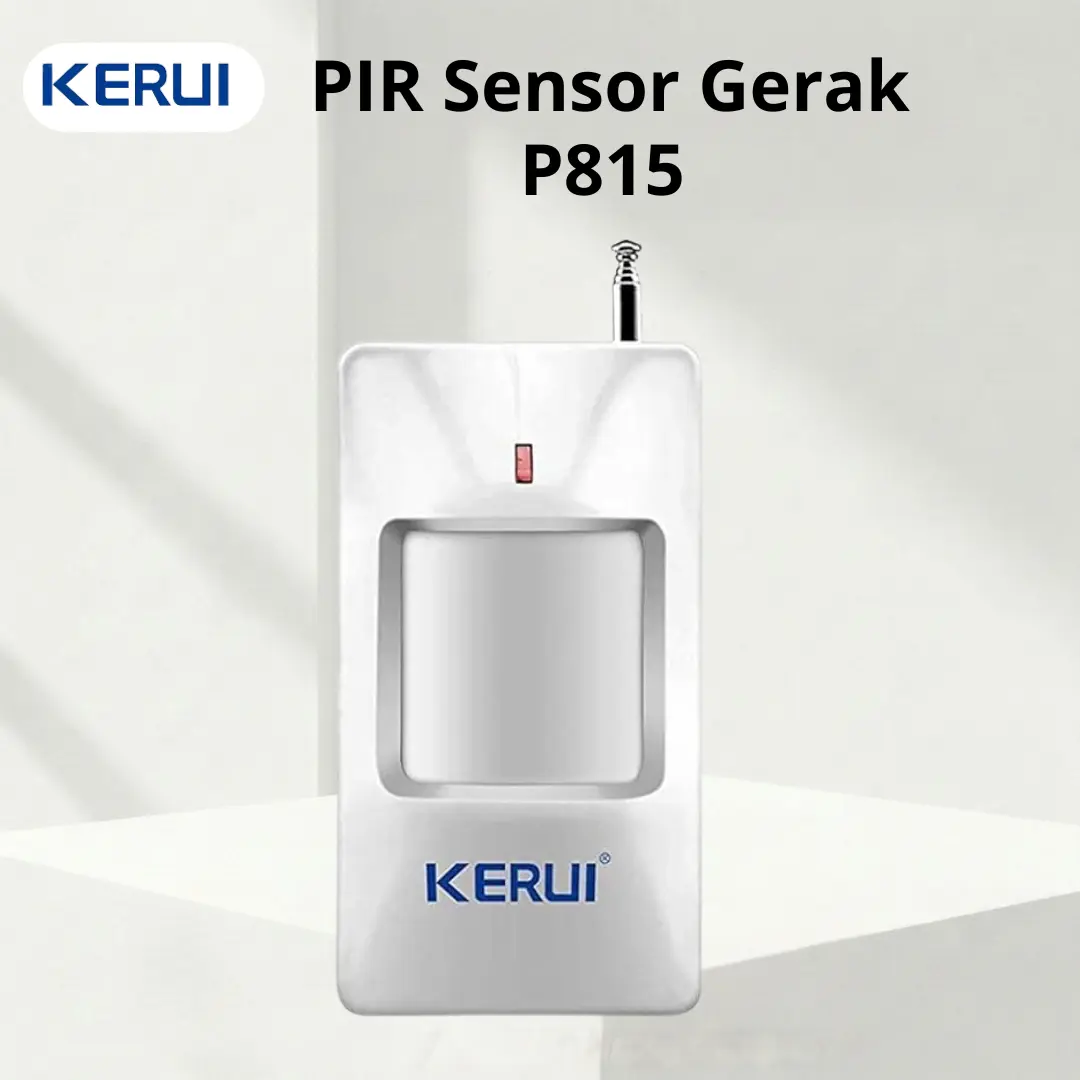 KERUI Alarm PIR Sensor Gerak P815 Wireless  Keamanan Rumah