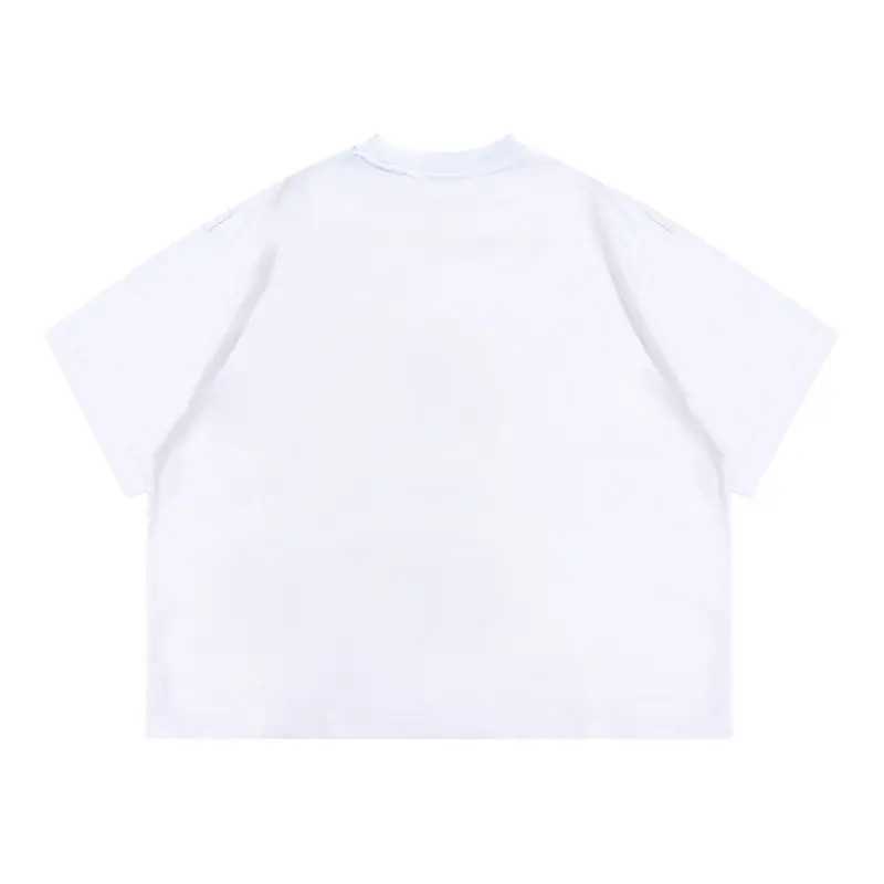 Neuboundaries - T-shirt Kaos Boxy - Heavyweight 16s - Putih - Heals 2