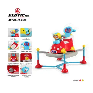 EXOTIC 4 IN 1 MULTIFUNCTION ROCKING CAR MODE 2106 (ET-2106) sepeda bulat