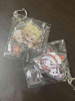 Product Review of Rantai Kunci Anime Luxiem VTuber Vox Akuma Mysta Rias, Rantai Kunci Kartun, Beg Sekolah Pelajar, Itabag, Hadiah untuk Peminat Cosplay from 𝓐**𝓪 ** 0