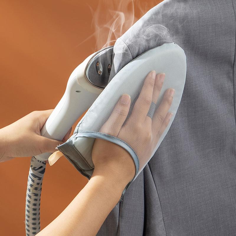 Bàn ủi mini, bàn ủi cầm tay (1 chiếc), găng tay ủi, bàn ủi nhỏ, dụng cụ và phụ kiện giặt quần áo cho gia đình sử dụng, sản phẩm giặt quần áo, phòng giặt