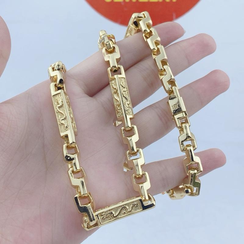 Dây chuyền nam rồng tứ long khoá hộp có ký hiệu - Trang sức bảo long