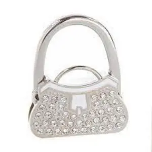 Bag Hanger Rhinestones Cantolan tas di meja