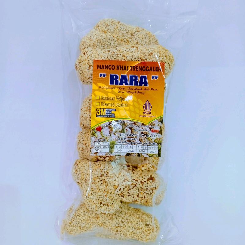 Manco wijen Rara | Manco ketan | jajan khas Trenggalek 2