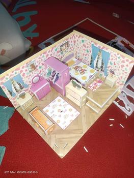 Product Review of Puzzle 3D Miniatur DIY Mainan craft 3D Mainan Edukasi Anak Jigsaw Besar Part 1 Seri Interior Rumah DIY Rumah House from E**E 2