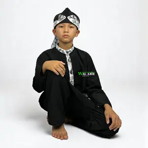 setelan baju  Celana pangsi seragam SD mega mendung Motif  tut wuri handayani Poliester Lengan panjang Bisa Dicuci Dengan Mesin Fashion Anak Kemeja