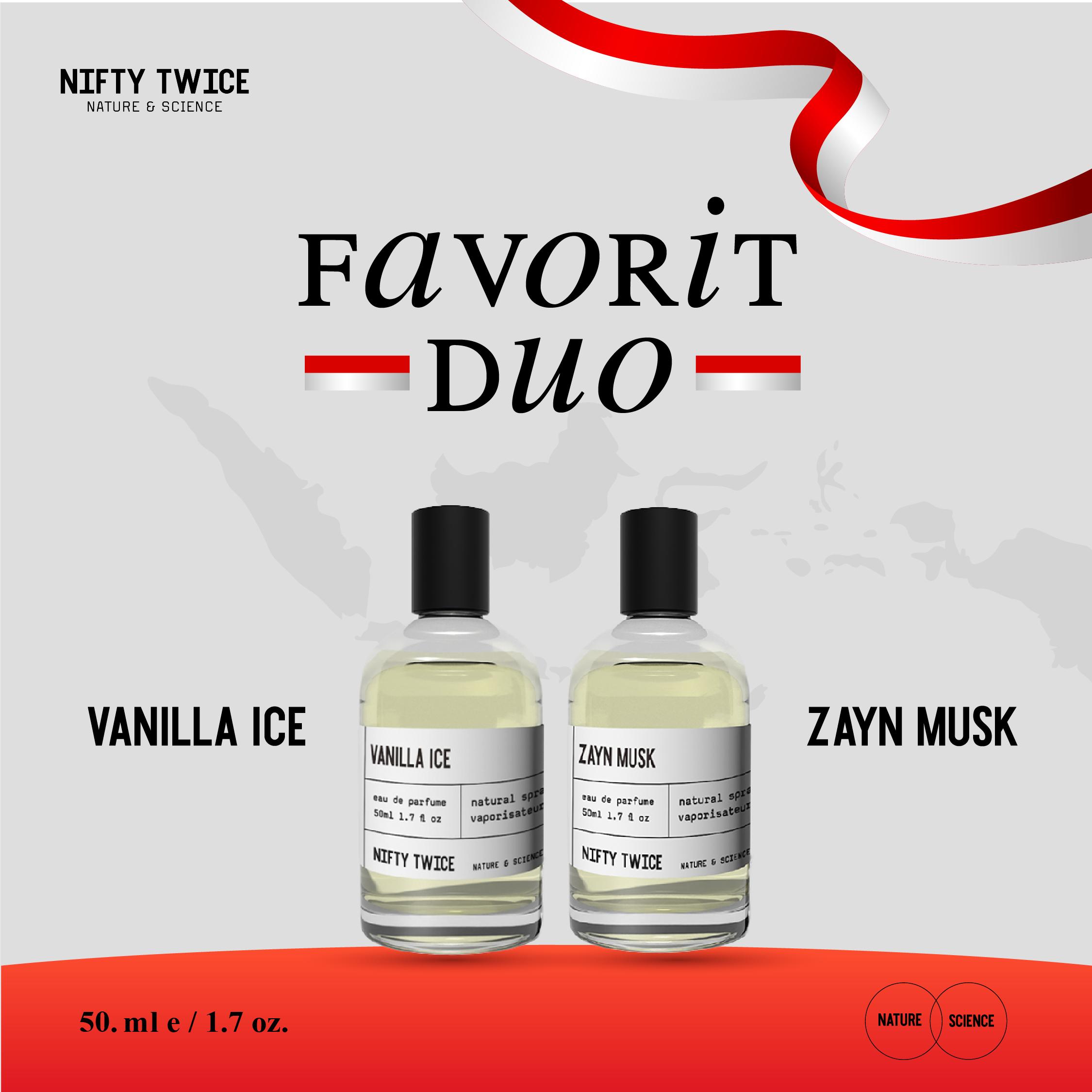 Favorit Duo Parfum Vanilla Ice + Zayn Musk