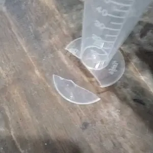 Gelas Takar Ukur 100ml 300ml 500ml 1000ml Gelas Ukur Plastik Bening Gelas Air Susu Tepung TEBAL Gelas Ukur Cone Kerucut Bulat