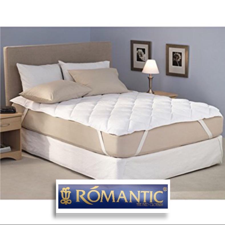 ROMANTIC Topper untuk Ranjang Kasur Ukuran Lengkap 90x200 100x200 140x200 160x200 180x200 200x200 3