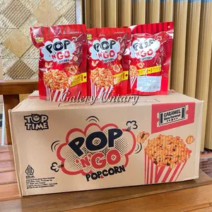 POP N GO POPCORN Jajan Snak 1dus isi 30pcs Cemilan