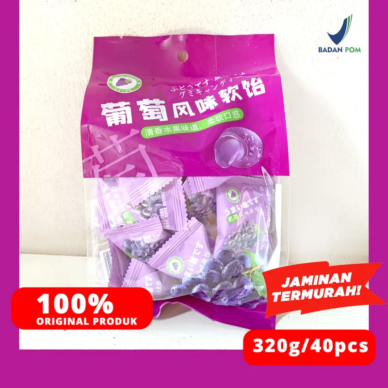 PERMEN JELI TOP SAVOR FRUIT JUICE SOFT SWEETS ANEKA RASA 320G 3