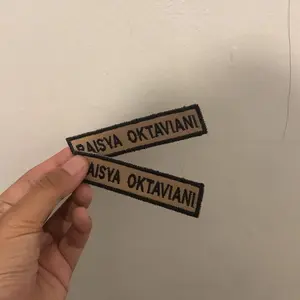 Wills Embroidery | Bordir | Papan Nama / Bet Nama / Patch / Emblem Seragam Sekolah