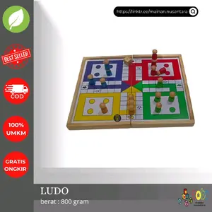 Papan permainan LUDO | LUDO board games Mainan edukasi anak