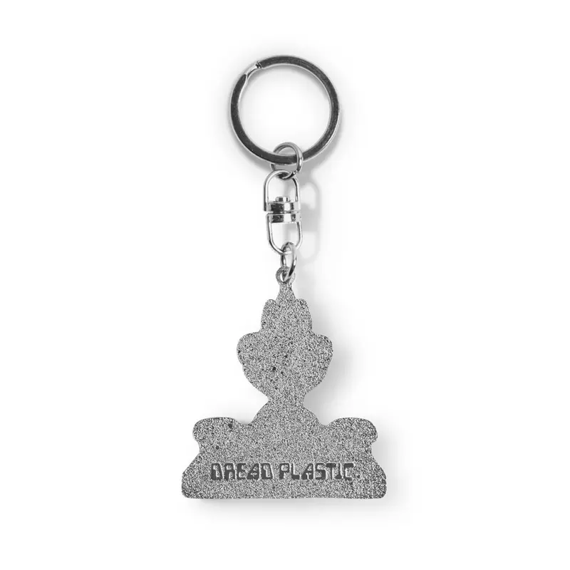 DREAD PLASTIC - STUPA - ENAMEL KEYCHAIN 1