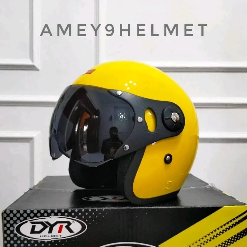 Helm Pilot Italia Dewasa Bogo Retro Original HNF Sni Motorcycle Coklat 7
