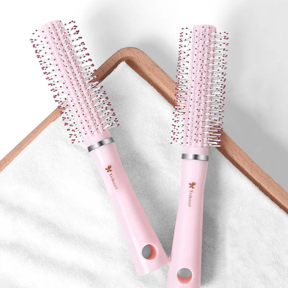 Hair Blow Drying Brush Round Brush Roller Hair Styling Brush Curling Brush for Women Gift Haircare Heatless Hair Brush