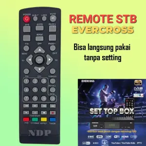 Remot set top box / stb evercross