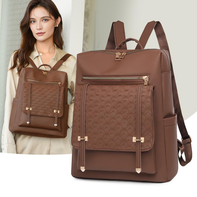 Ba Lô Leo Núi Ngoài Trời, Sức Chứa Lớn, Thời Trang Nữ, Làm Bằng Da PU, Thích Hợp Đi Chơi Và Leo Núi