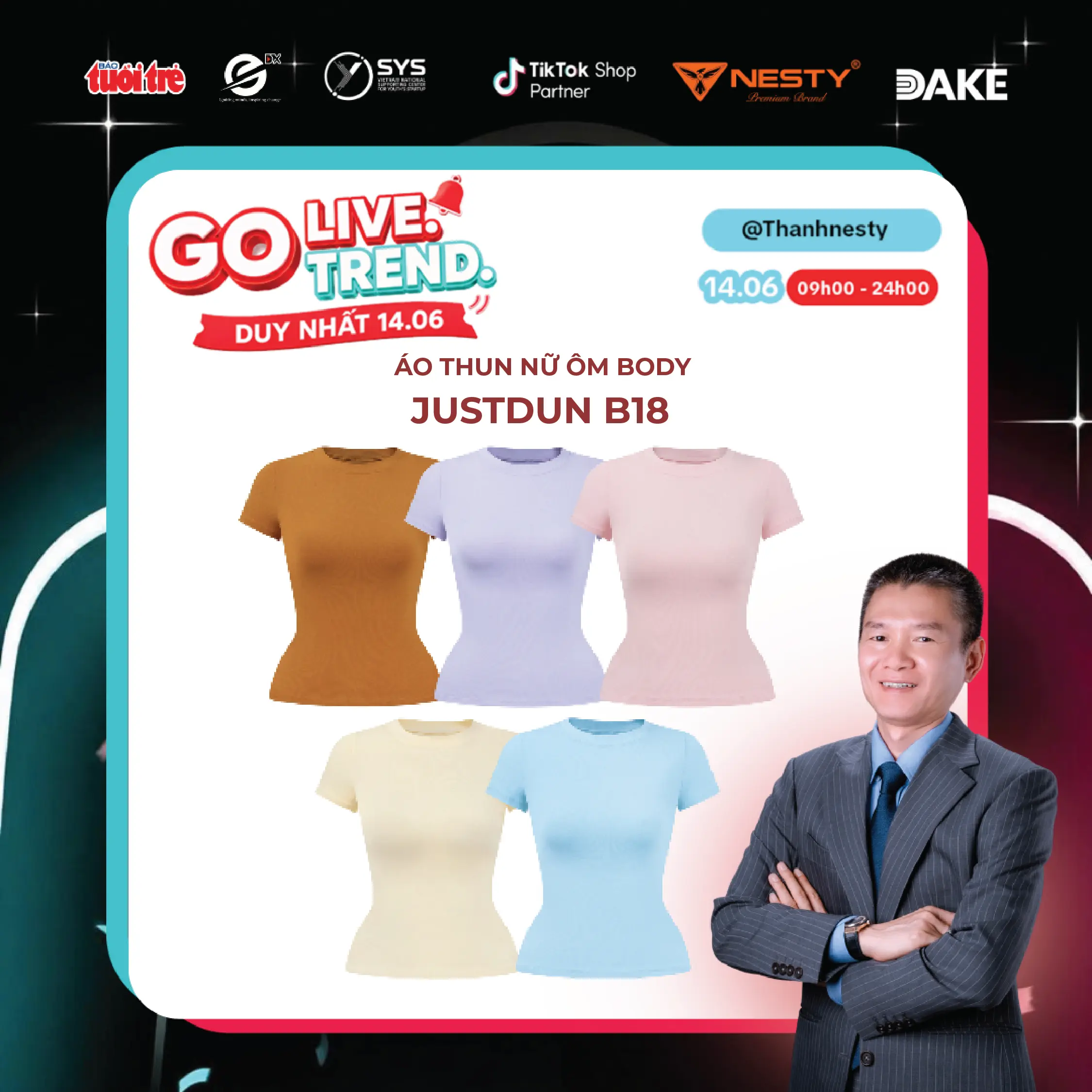 JUSTDUN Áo Thun Nữ Ôm Thắt Eo Body JUSTDUN B18 Cổ Tròn Tay Ngắn, Cotton Mịn Co Giãn 4 Chiều, Mềm Mại Thoáng Khí.