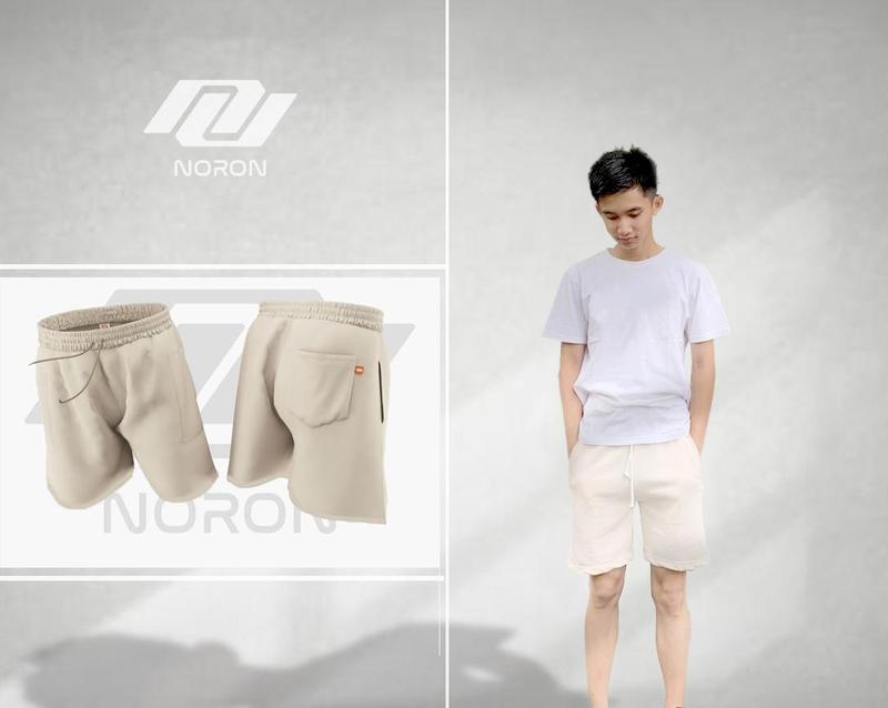 NORON - Celana Pendek Dewasa Pria Wanita/ Boardshort  Distro  Santai / Short Pants Unisex 6