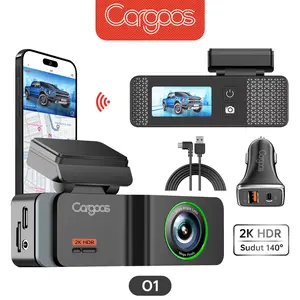 [GPS] Cargoos O1 Dash Cam Mobil 2K 1440p "SUPPORT GPS" Wifi G-sensor Night Vision Aplikasi Car Dashcam Kamera [MODUL GPS TERPISAH] Kendaraan