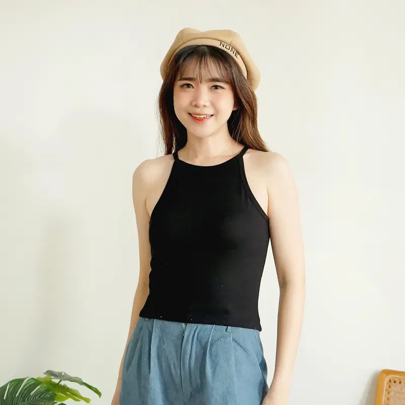 Korean Tank Top Basic Tanktop Polos Wanita Tanktop Style Melar 065 1