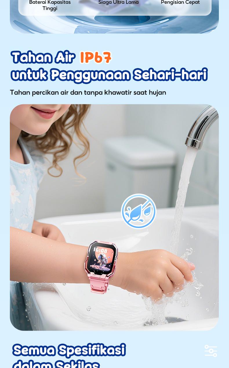 Kiumo Jam Tangan Anak 4G Kiumo Smartwatch Dengan Kamera Ganda Anti Air IP67 Smartwatch Anak Gps Digital Bluetooth Mirror Space Watch Running Ada Pace Smart Band Wifi Screen Monitor Smartwatch 360° Rotating Dual Camera HD Video Calling Jam Tangan Pink Lcd Kiumo Jam Tangan Anak 4G Kiumo Smartwatch Dengan Kamera Ganda Anti Air IP67 Smartwatch Anak Gps Digital Bluetooth Mirror Space Watch Running Ada Pace Smart Band Wifi Screen Monitor Smartwatch 360° Rotating Dual Camera HD Video Calling Jam Tangan Pink Lcd