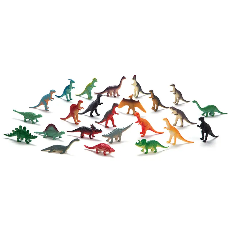 Dinosaur series toys simulation mini dinosaur model toy Tyrannosaurus Triceratops Pterosaurs Children's toys Ankylosaurus Stegosaurus Velociraptor material safe wear resistant play