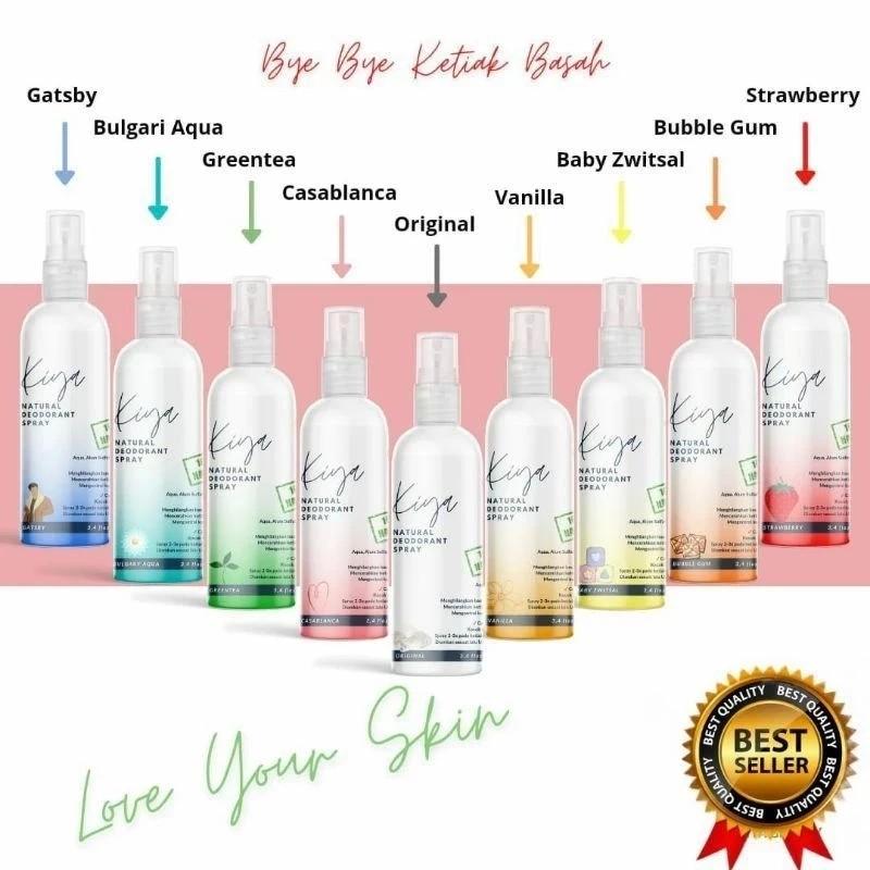 Product Introduction of Natural Deodorat Tawas Cair Spray 100ml Deodorant Menghilangkan Bau Badan/Ketiak Non Alkohol 8