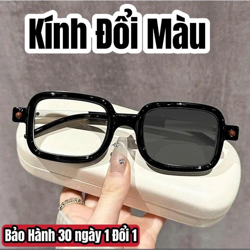 Kính Râm Vuông Nam Nữ Cao Cấp chống UV400 kính mắt thời trang MS-86512 Mắt Kính Kính Mắt