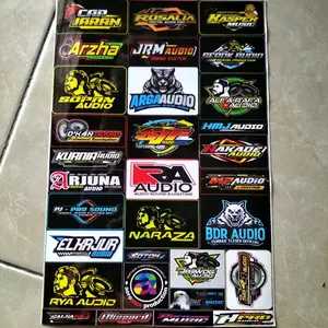 STIKER SOUND ANTI AIR 1 LEMBAR ISI 26 PCS