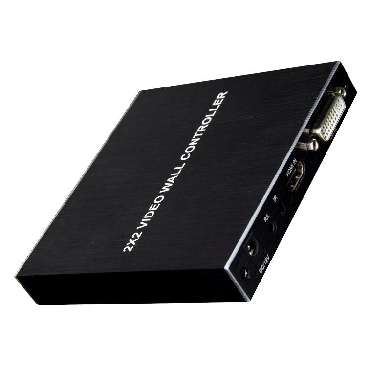 Product Introduction of 2x2 Video Wall Controller 1080p TV Splicing Box 1x2 1x3 1x4 2x1 3x1 4x1 HD DVI Switch 4 Screen Splicer Processor 31