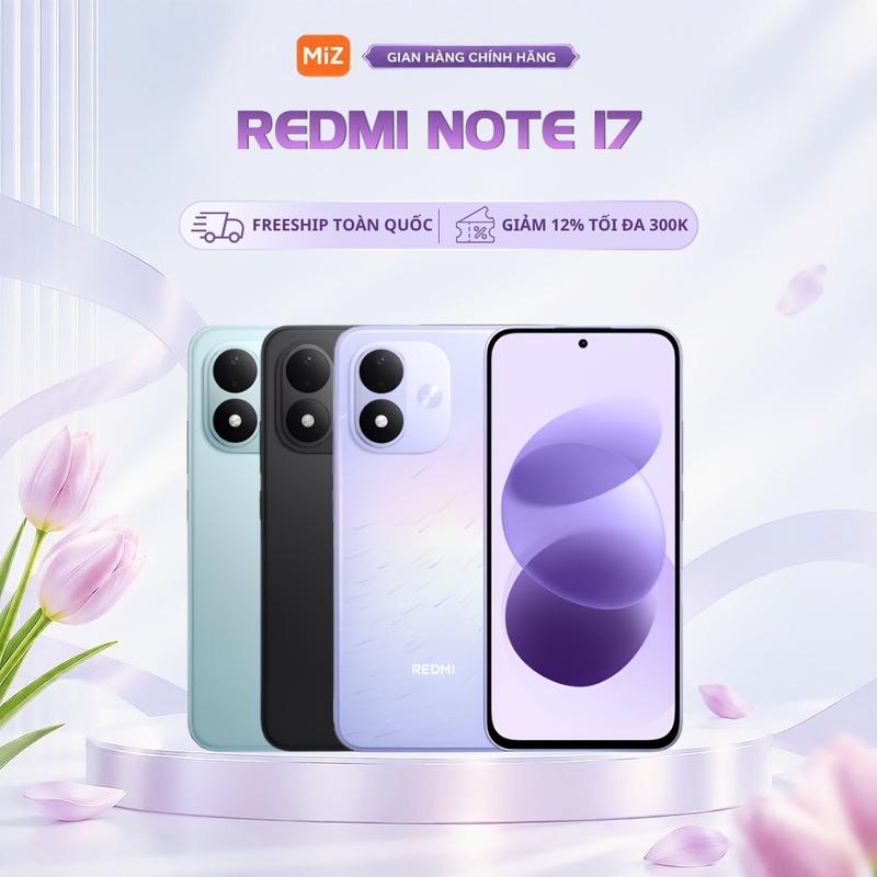 [DEAL SỐC] Điện Thoại Xiaomi REDMI Note 17 4+128GB - Bảo Hành Chính Hãng 18 Tháng