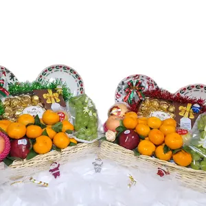 parsel natal istimewa keramik buah premium gratis kartu ucapan