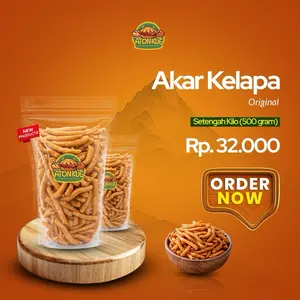 Kue Akar Kelapa Rasa Original 500gram Khas Aceh