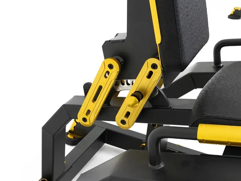 NQG - New Alat Olahraga Fitness Gym Golden Leg Extension Titan Series DHZ Y961ZA Plate Loaded