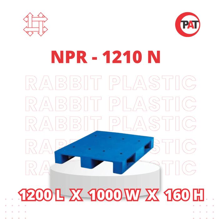 Gambar Rabbit Pallet Plastic NPR-1210 N 50pcs dari Putra Alam Teknologi Kab. Bekasi Tokopedia
