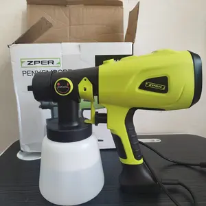 【COD】ZPER Spray Gun Alat Semprot Cat Listrik Mesin Cat Elektrik 700 Wat Tabung Alumunium ZP002 spray guns untuk ngecat bor baterai full set Alat Cat spray  guns power  tools