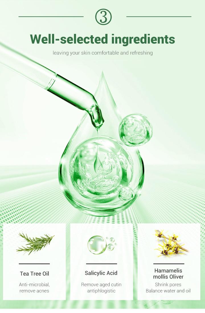 Product Introduction of BREYLEE Tea Tree Acne Cleanser Deep Cleansing Oil Control Soothing Facial Cleansing 100g Skincare Skin Repair Facial Wash Comfort 7