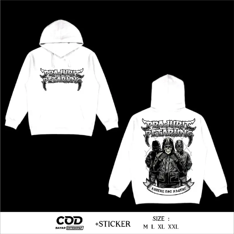 Hoodie Netral Prajurit Petarung Sablon Dtf By Sweapo.id 3