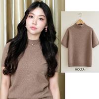 Gambar Blouse lengan pendek knit kerah tinggi Top Knitwear Knitted Wanita Atasan dari HighTech Store Kota Administrasi Jakarta Barat 5 Tokopedia