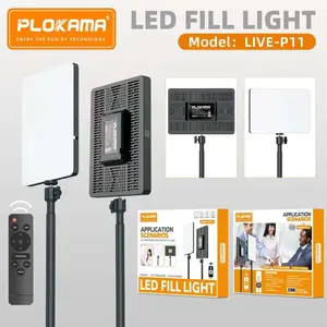 Lampu Foto Produk Studio Fotografi Palaroid Tripod Ringlight Besar Lighting Videografi Led Light Brightled MM-240 Ra95+ White