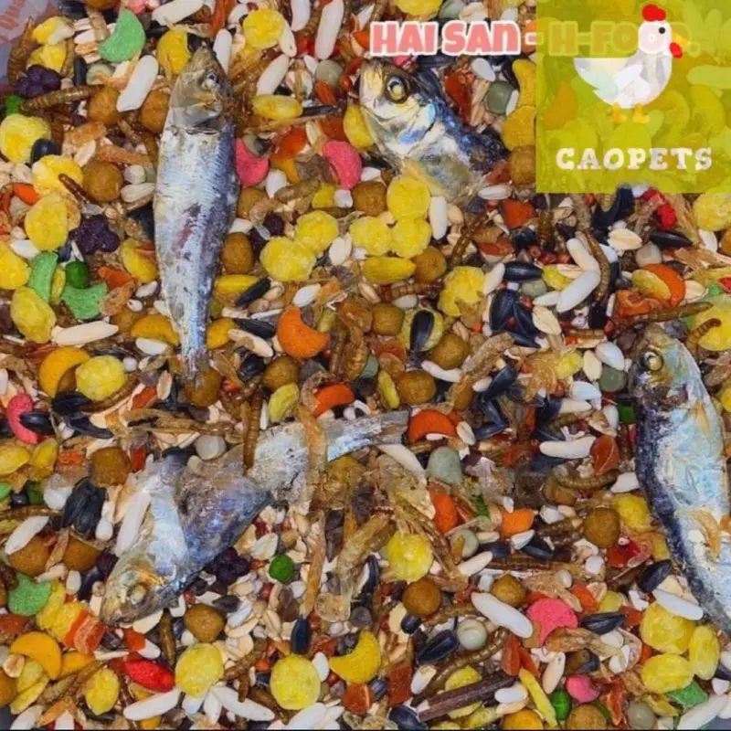 Thức ăn trộn cho Hamster,Vẹt H-Food 400gr.....................