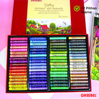 Gambar GREEBEL Crayon Krayon ARTIST 72 Warna / ARTIST Oil Pastel 72 (AOP72) Mewarnai Professional Crayon Set dari GREEBEL Kota Administrasi Jakarta Barat 5 Tokopedia